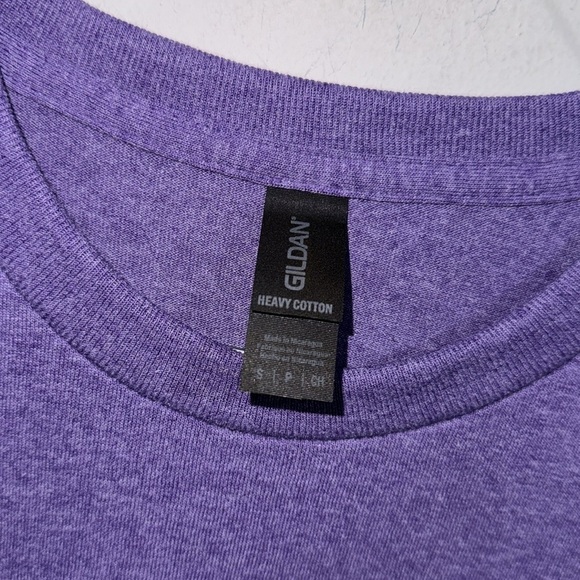 Book shirt small woman 100% cotton purple bookworm handmade NEW - Picture 4 of 4